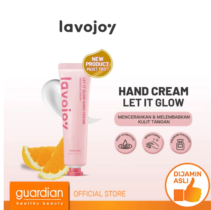 Let It Glow Orange Blossom Hand Cream 4