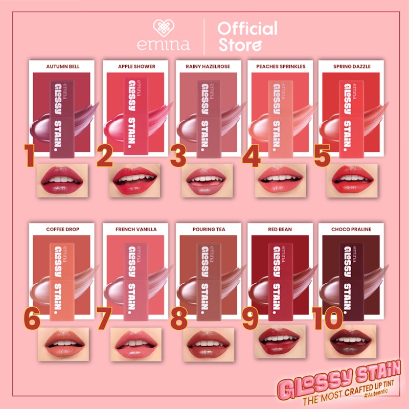 Glossy Stain - Peach Sprinkles 4