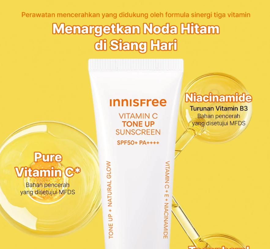 Innisfree Innisfree Vitamin C Tone Up Sunscreen SPF 50+ PA++++