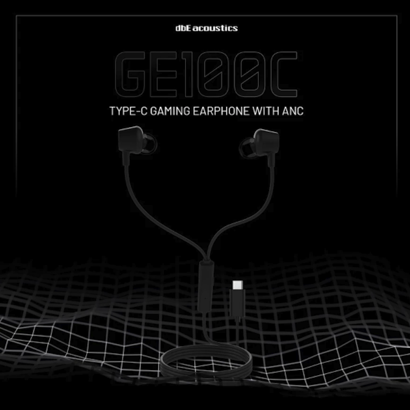 dbE Type C ANC Gaming Earphone with Microphone 2