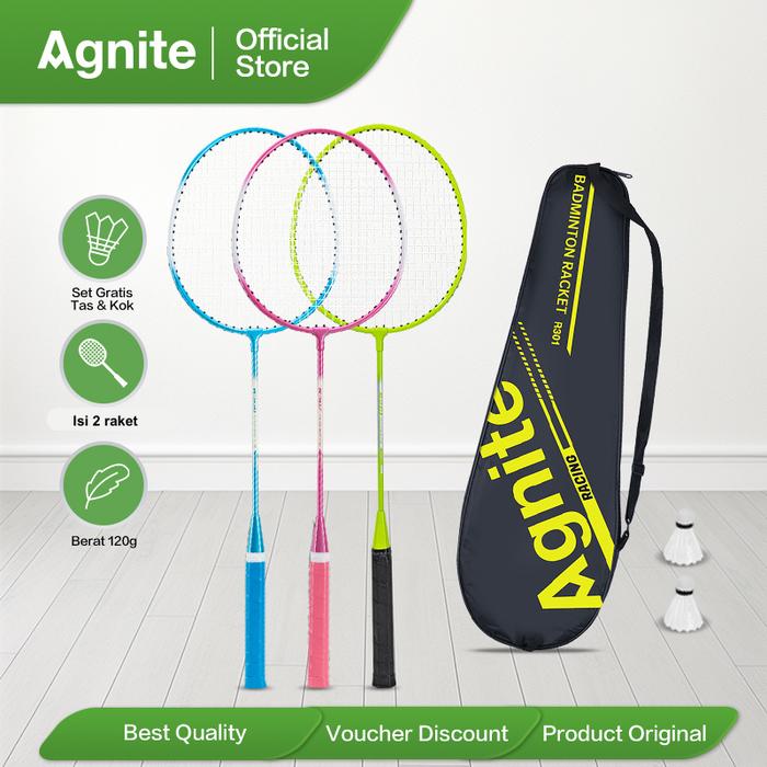 Agnite Raket Badminton Set 5