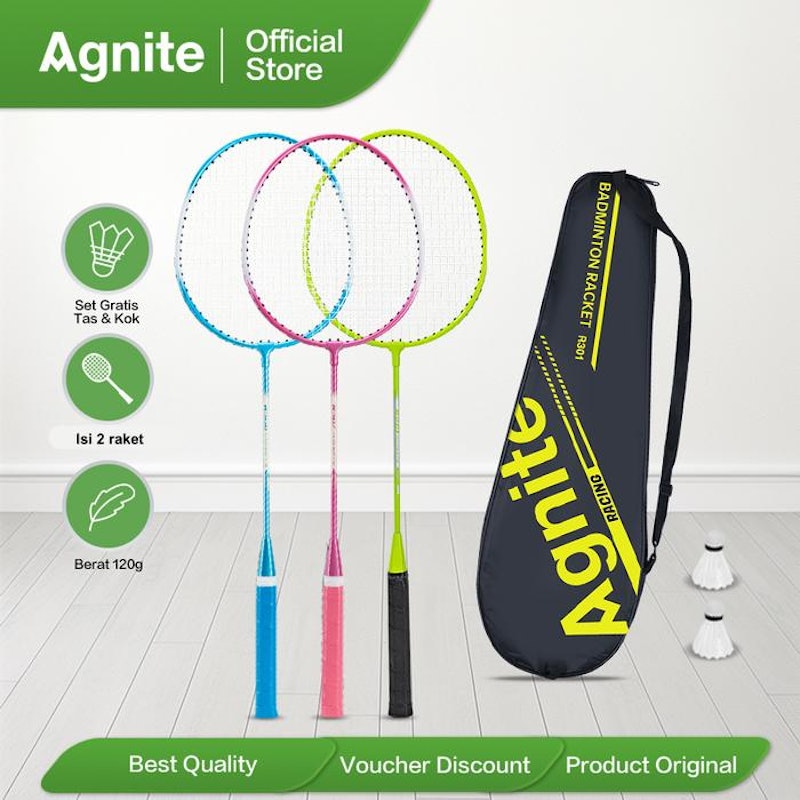 Agnite Raket Badminton Set 5
