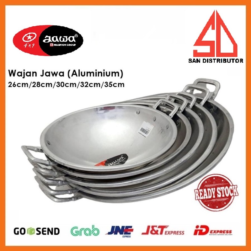 JAWA® Wajan Alumunium 28 cm 2
