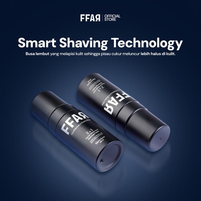 FFAR Sigma Spirit 2in1 Facial Wash & Shaving Foam 3