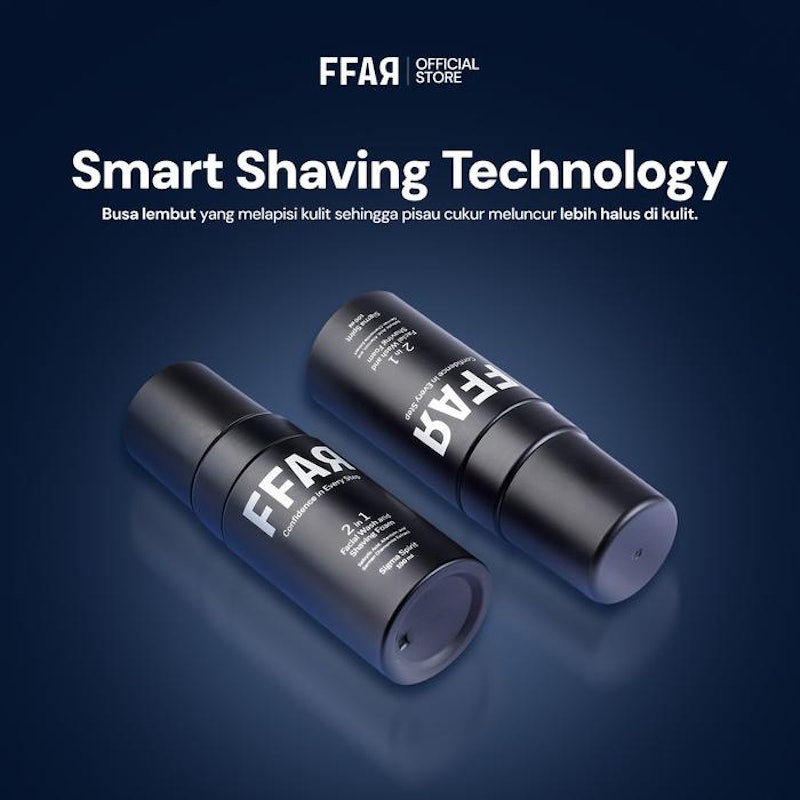 FFAR Sigma Spirit 2in1 Facial Wash & Shaving Foam 3