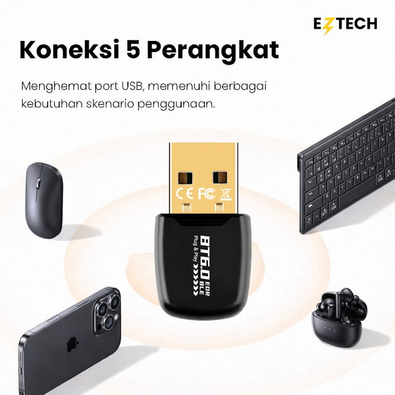 Eztech Bluetooth 6.0 Adapter 2