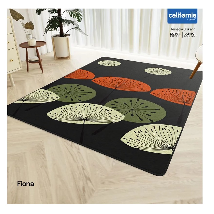 Bandung Indah Gemilang California Karpet Premium Motif 150x190cm