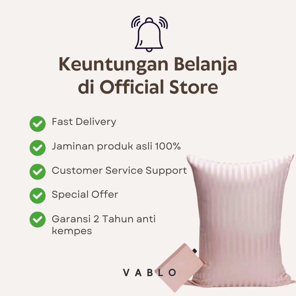  Vablo Kids Royal Junior Contour Memory Foam Pillow