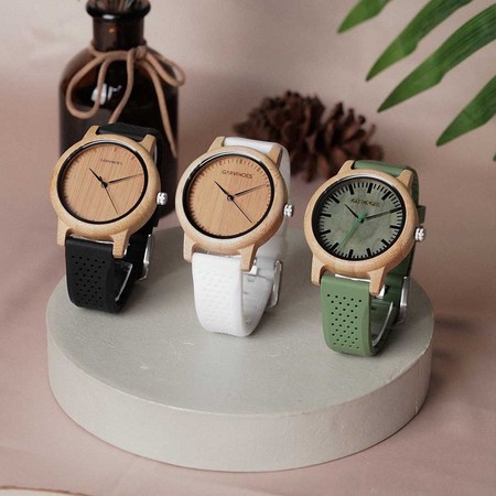 Garvi Group Indonesia Garvinoes Jam Tangan Kayu Mocha Black