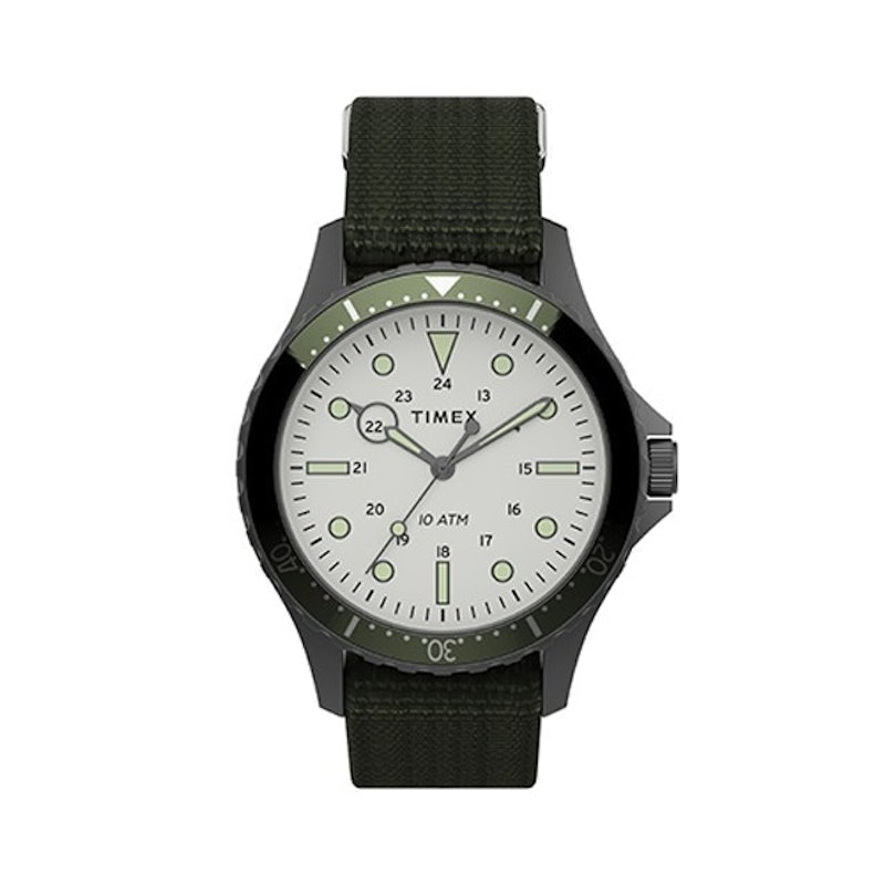 Navi XL 41mm Fabric Slip-Thru Strap Watch 1