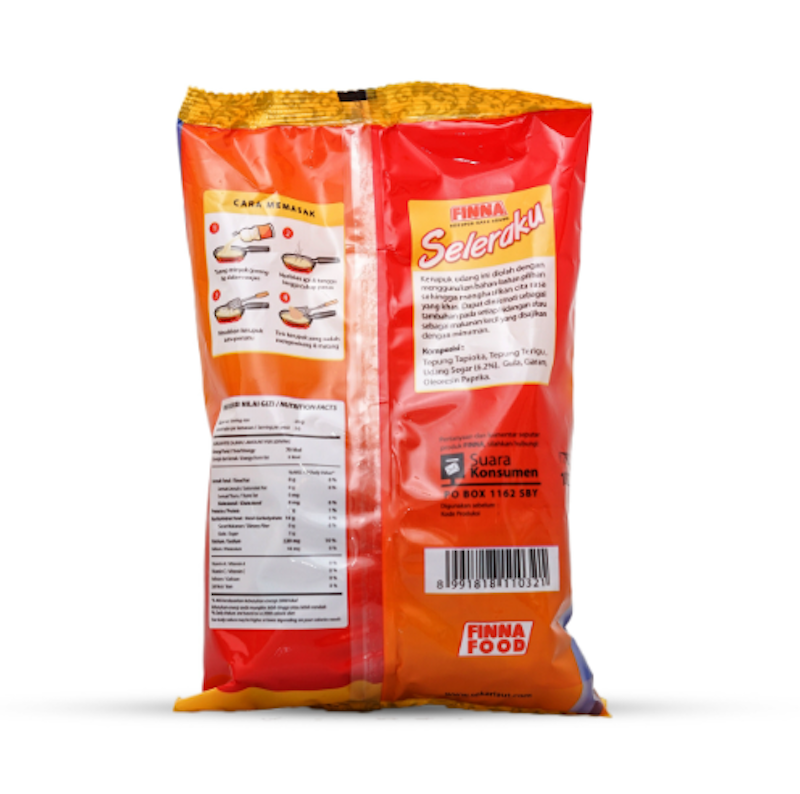 FINNA Seleraku Kerupuk Udang 200 g 3
