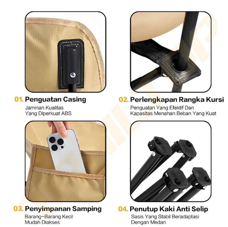 TrailTop Kursi Moon Sandaran Tinggi 5