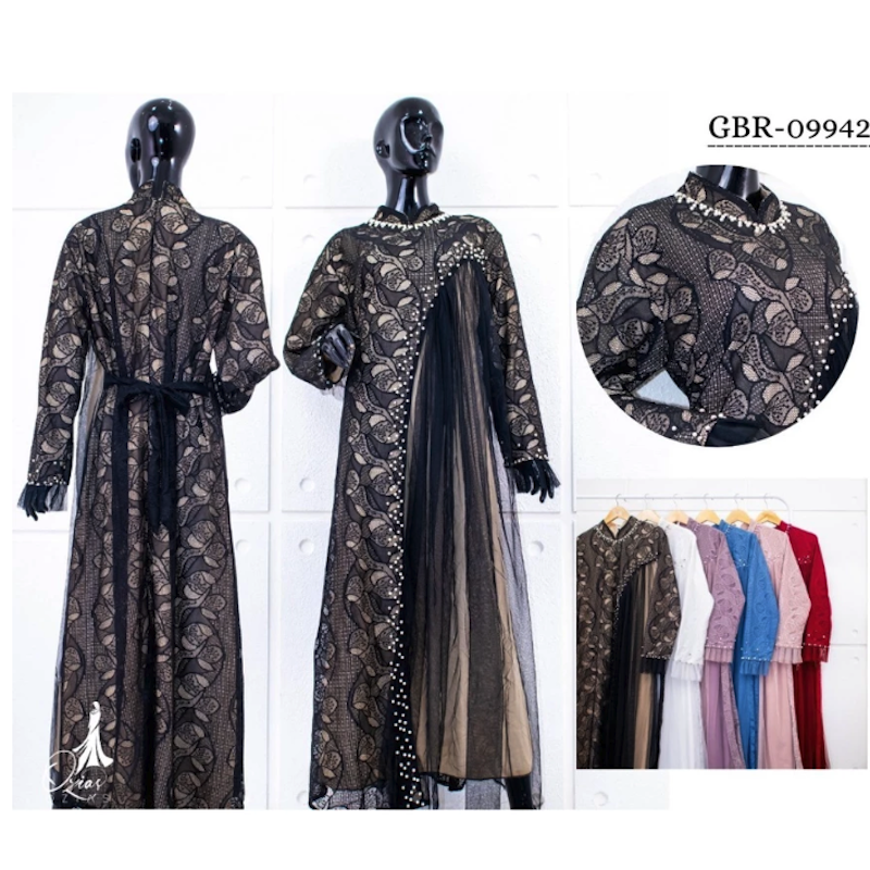Ozias Gamis Brokat Inaya Fiora 2