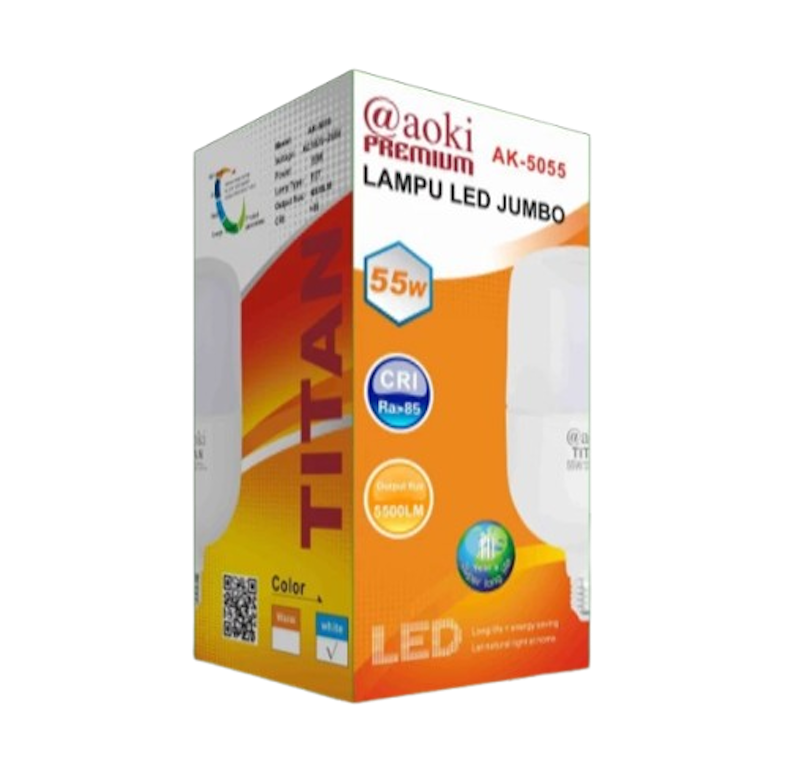 Aoki Titan Lampu LED 55 Watt Capsule Bohlam E27 AK-5055