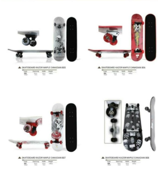 Kazor  Canadian Maple Professional XL Skateboard
