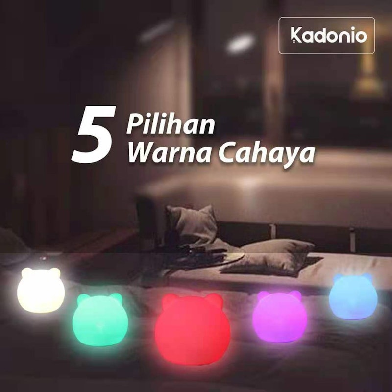 Lampu Tidur Silikon