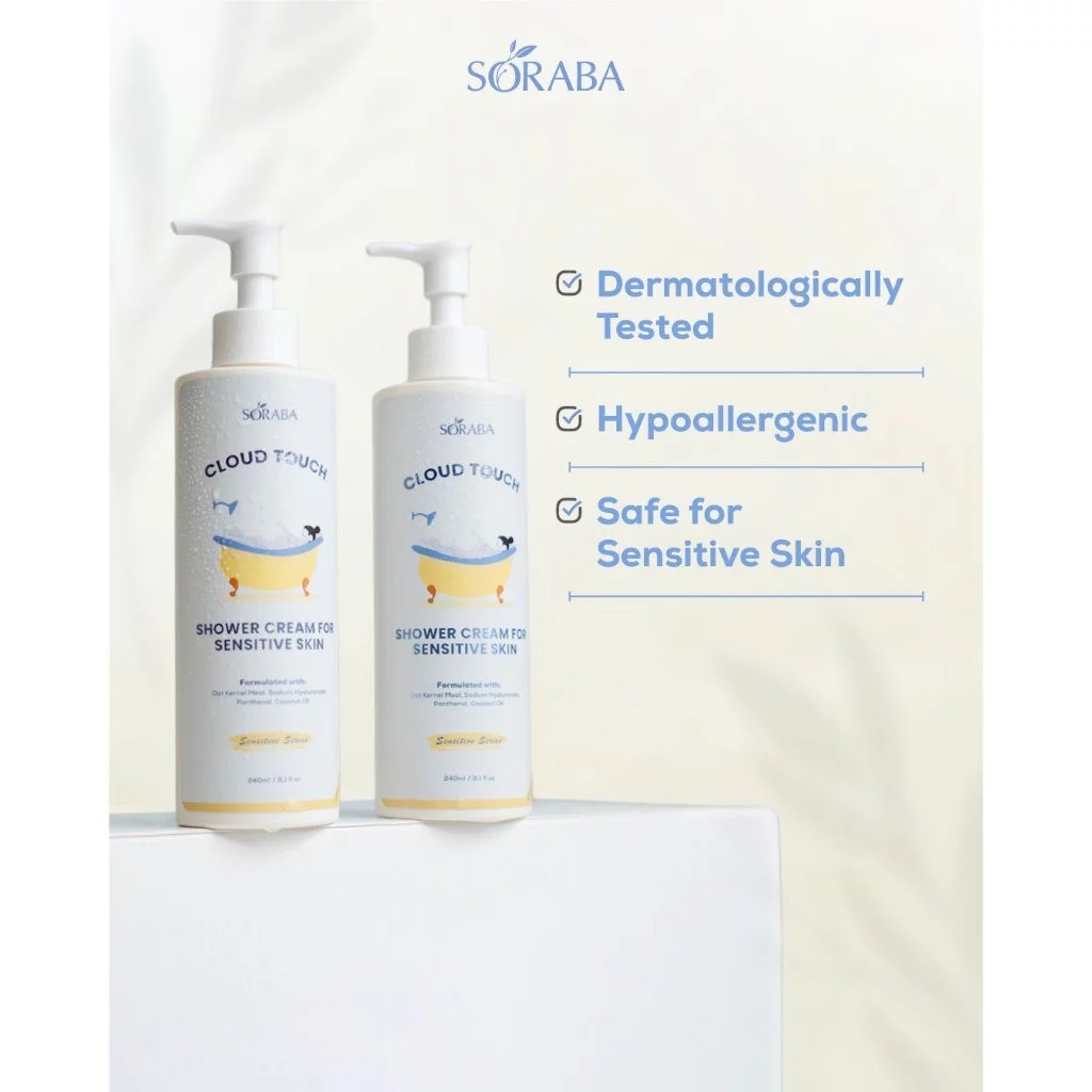  SORABA Shower Cream For Sensitive Skin