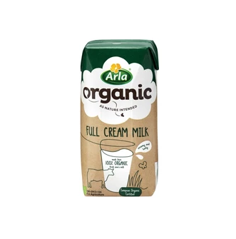 Arla UHT Organic Full Cream UHT Milk 200 ml