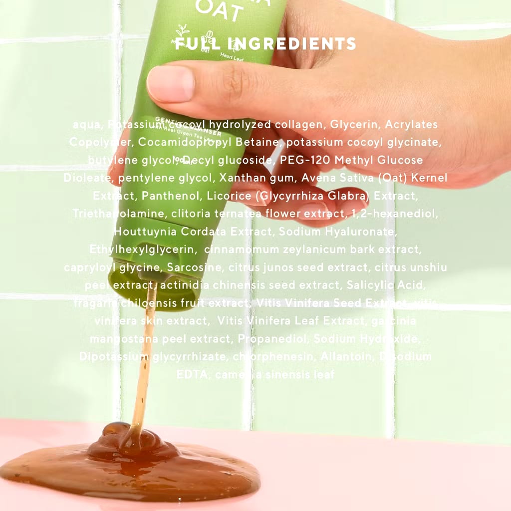 Triniti Tunggal Abadi True to Skin Matcha Oat Gentle Cleanser 