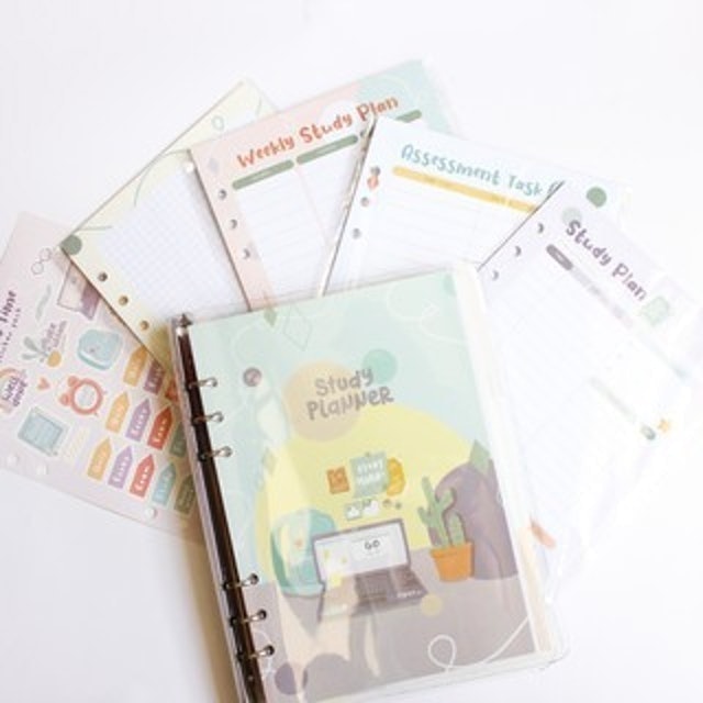 Paperie Lab Study Planner Binder Bundle Set 