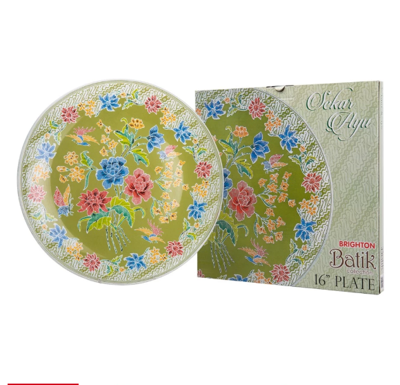  Brighton Piring Saji Besar 40 cm Batik Series GMB7401