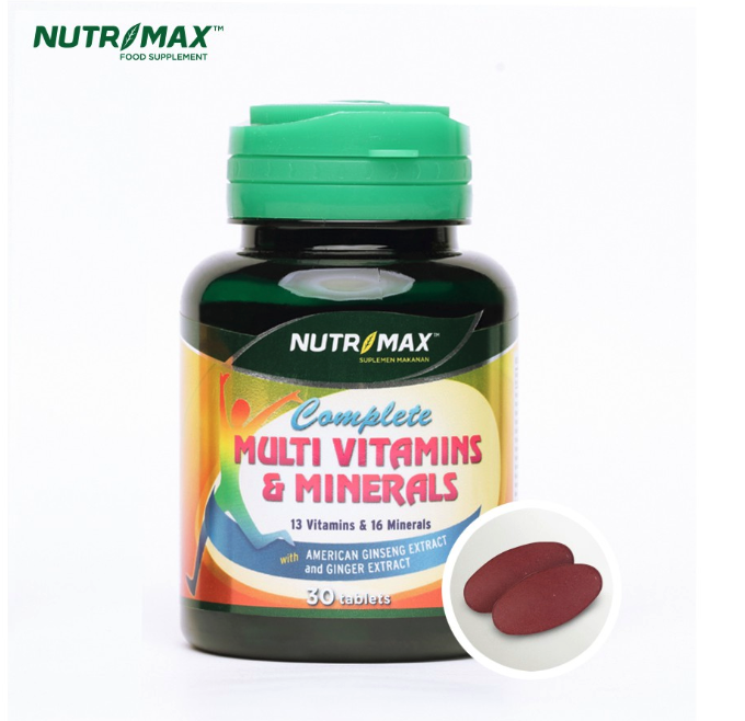 Suryaprana Nutrisindo Nutrimax Complete Multivitamins & Minerals