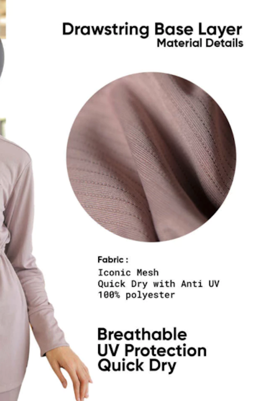 Zaskia Sungkar Active Drawstring Base Layer 2