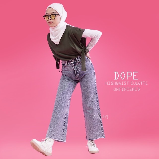 WAUW Highwaist Culotte Unfinished