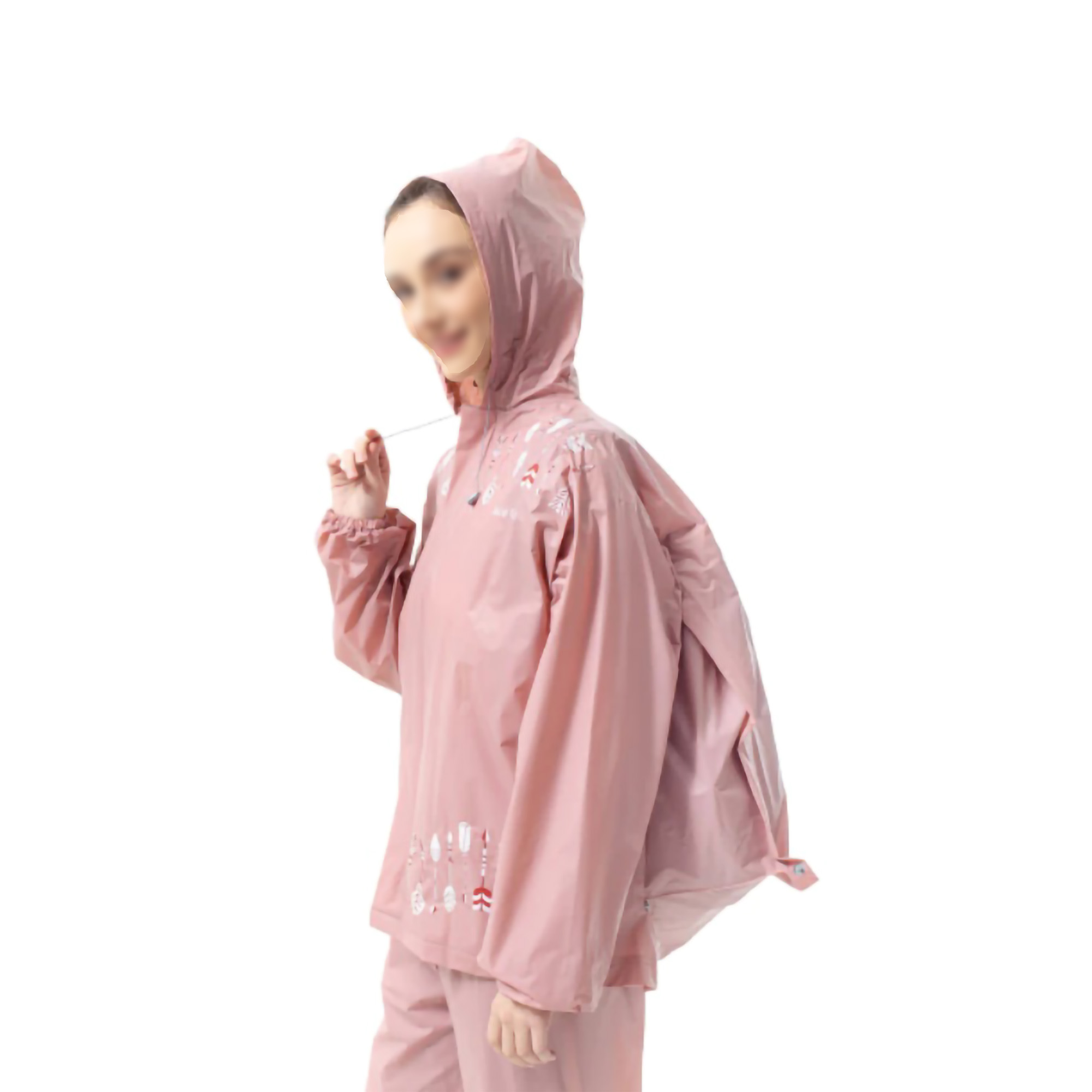  Rain City 3 in 1 Jas Hujan Setelan + Rok Arrows 