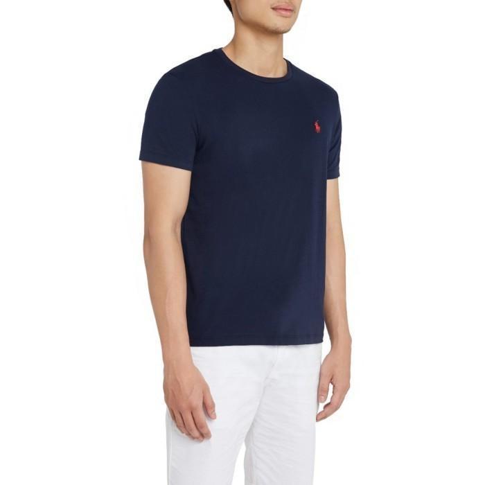 Polo Indonesia POLO Mens Jersey Crewneck T-Shirt Navy 7176.38 