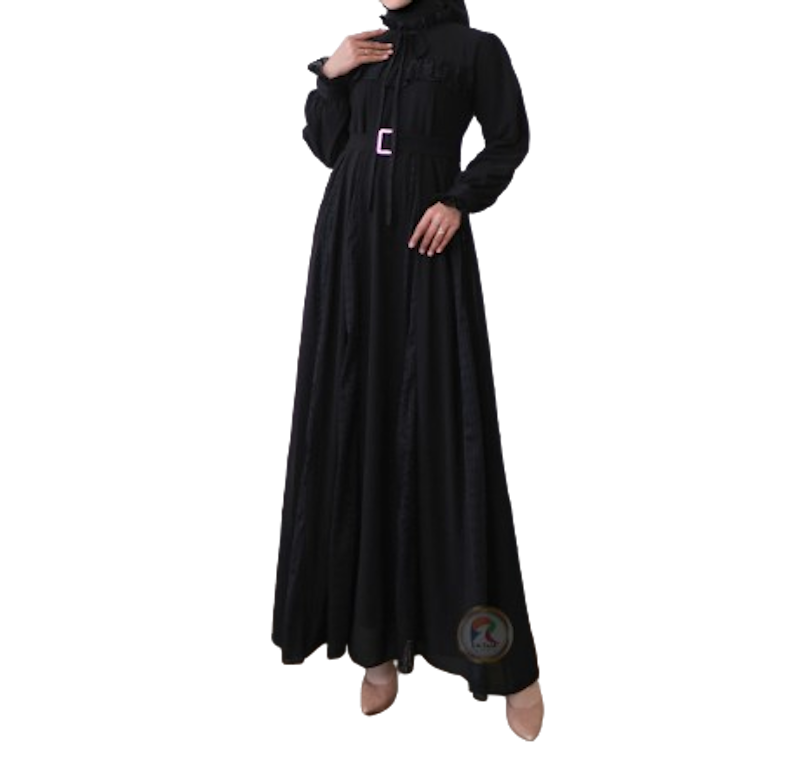 Raisma Zubaidah Gamis Hitam 2