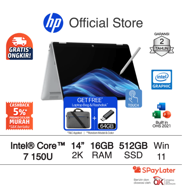 HP HP Pavilion x360 2in1 14-fp0775TU