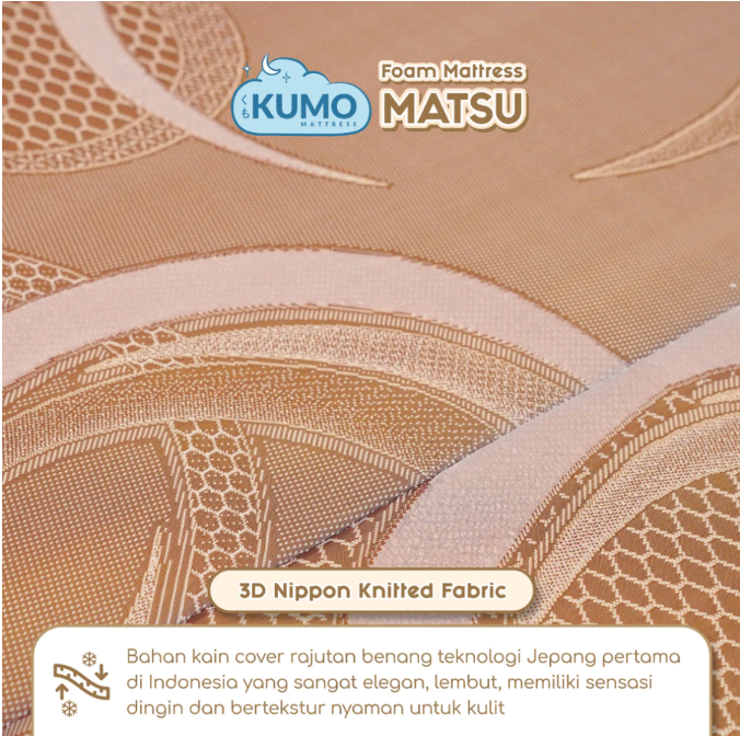 Japantech Indojaya Kumo Foam Matress Matsu
