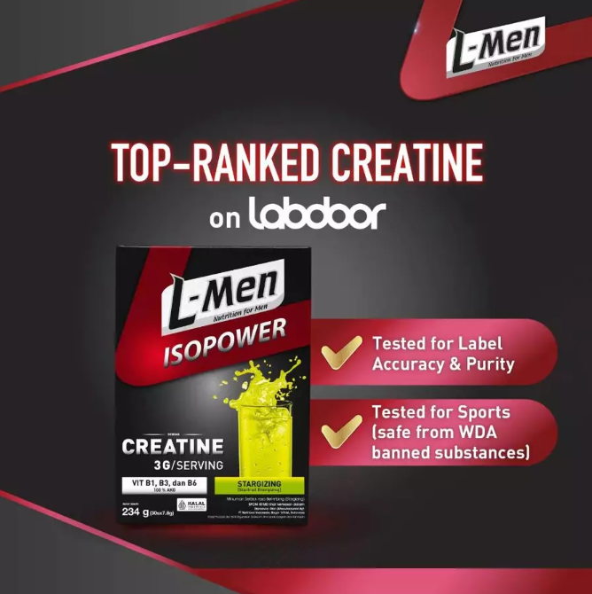 Nutrifood L-Men Isopower Creatine Stargizing