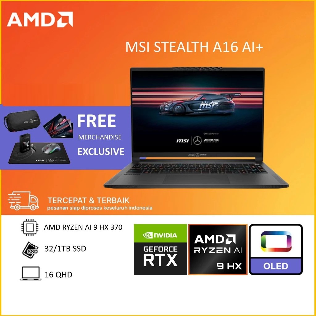 Micro-Star International  MSI Stealth  Mercedes-AMG Motorsport  A16AI+