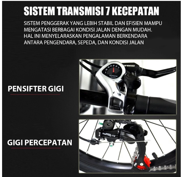 Anchi Folding Bicycle 20"