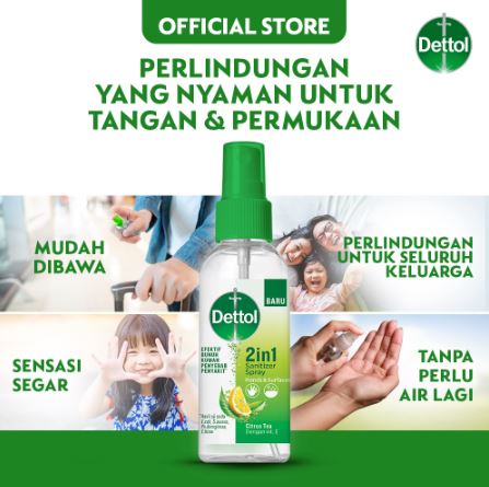 Hand Sanitizer & Surface Spray 2in1 3