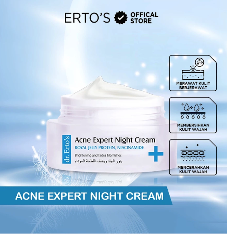 dr Ertos Acne Expert Night Cream 2
