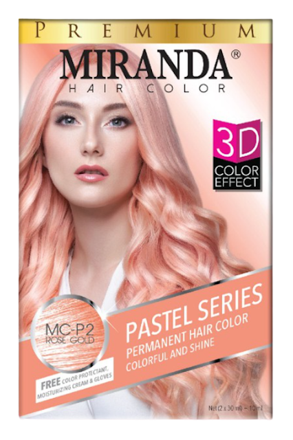 Hair Color Pastel Series Rose Gold ｜ MCP2