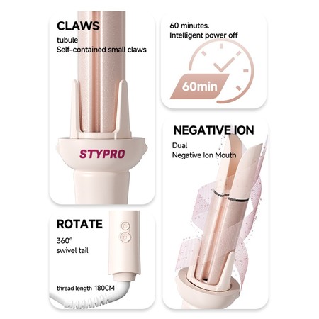 Styproid STYPRO Multi In One Automatic Curling Iron ST-4002