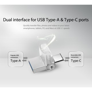 USB 3.2 DataTraveler MicroDuo 3C 128GB 2