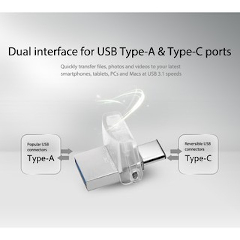 USB 3.2 DataTraveler MicroDuo 3C 128GB 2