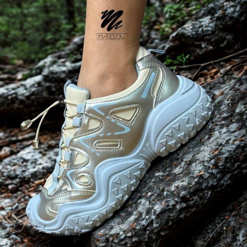 Marelow Camel Sneakers Hiking Korean Style