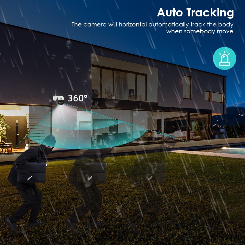 Shenzhen Future Youpin Network Technology UPUPIN 3MP Full HD Outdoor Wifi CCTV