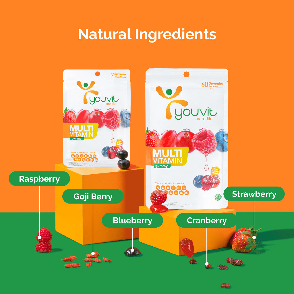 Youvit Multivitamin Gummy Dewasa
