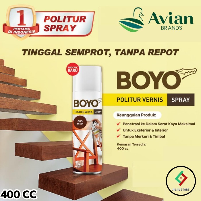 Avia Avian Boyo Politur Vernis Spray