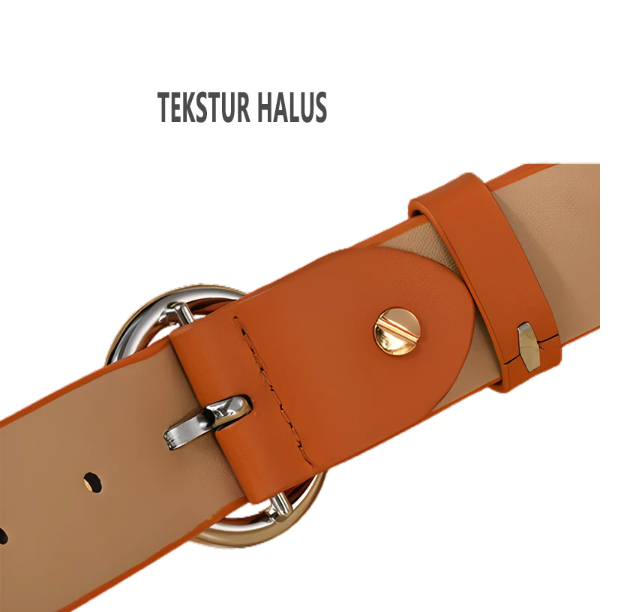  Bitzen Ikat Pinggang Buckle Bulat