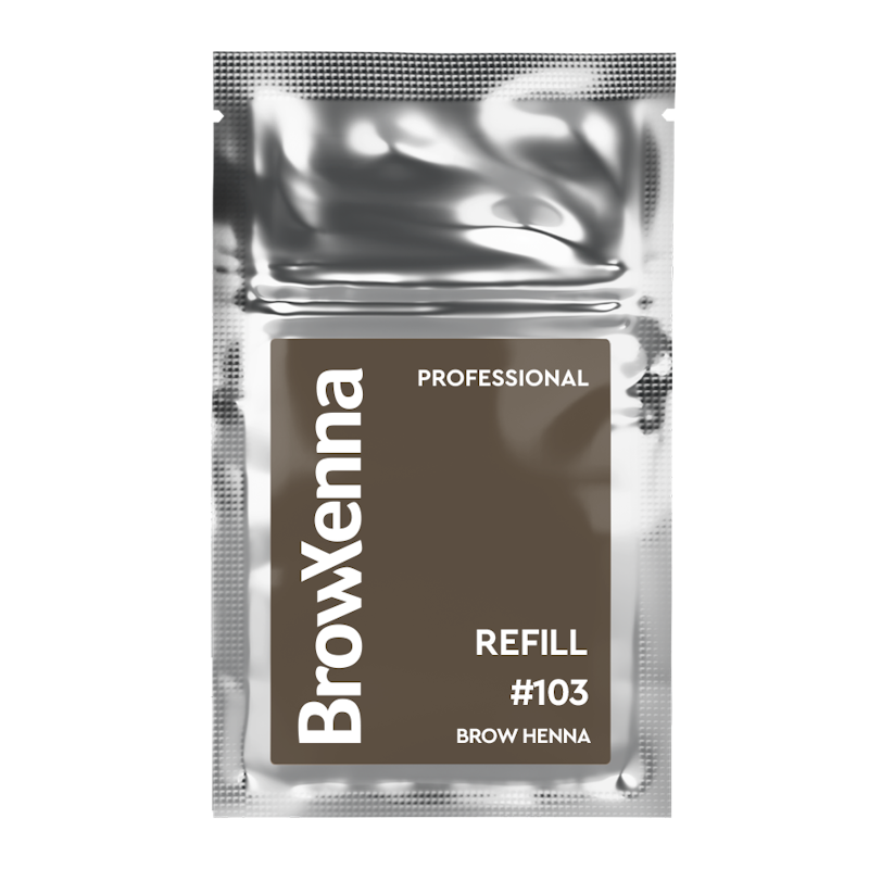 BrowXenna® Henna for Eyebrows (Sachet-refill) 3