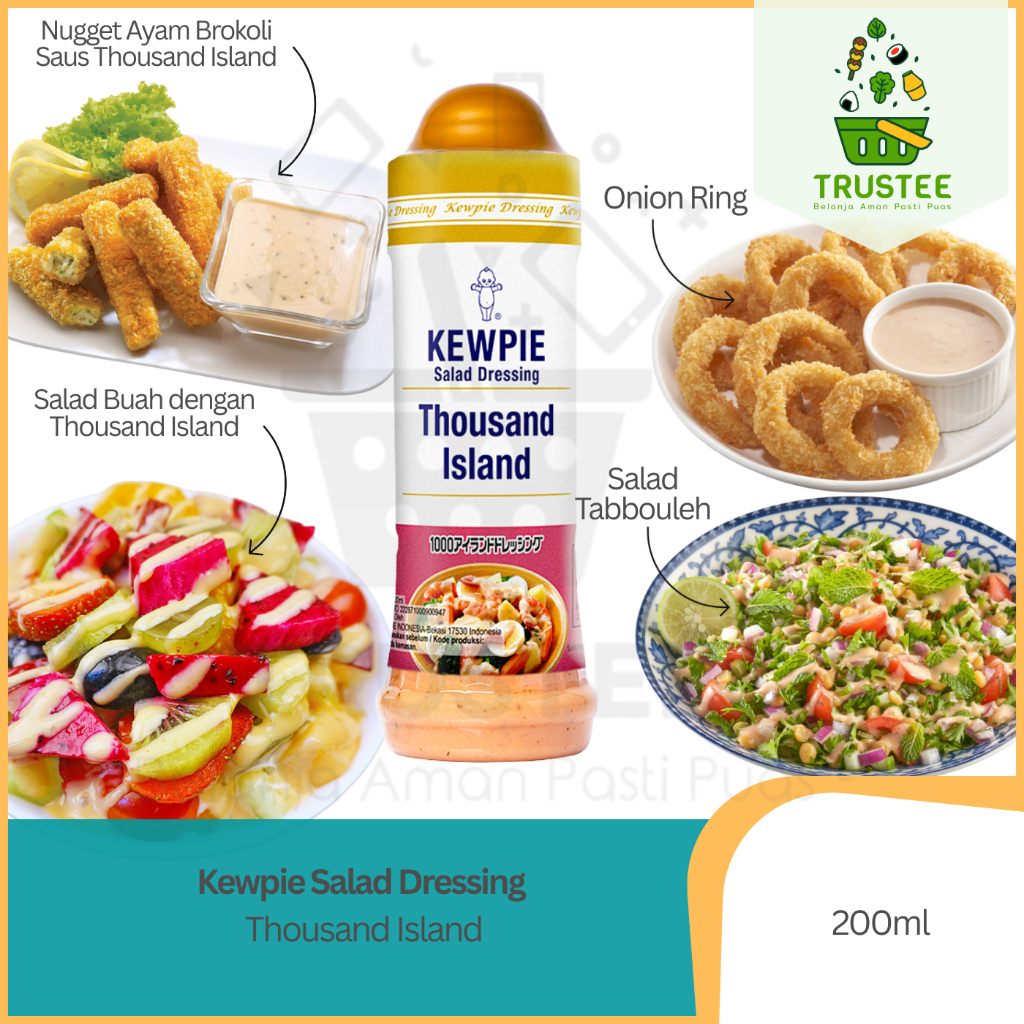 Kewpie Salad Dressing Thousand Island 200ml