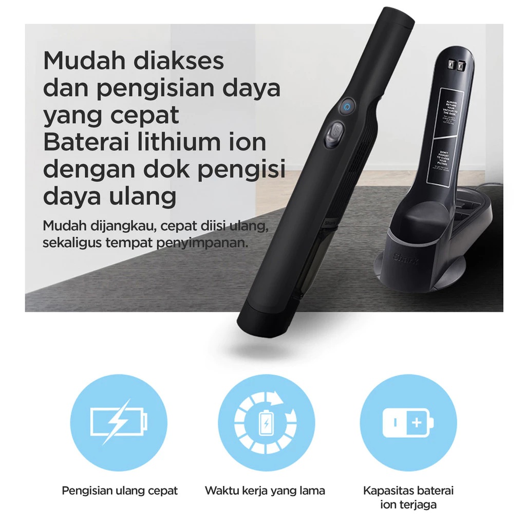 SharkNinja Operating Shark EvoPower Handheld Cordless Vacuum Cleaner